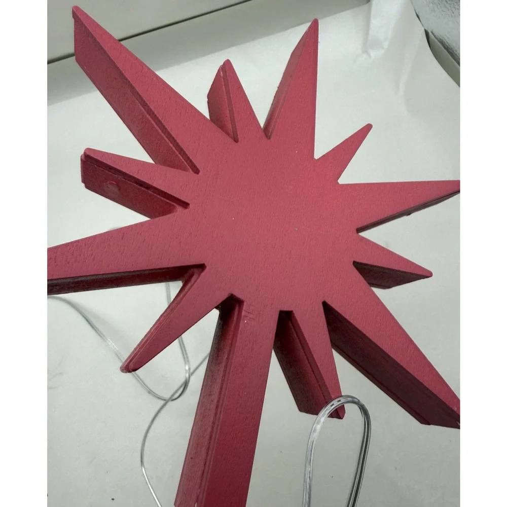 Pink Christmas Tree Topper 9